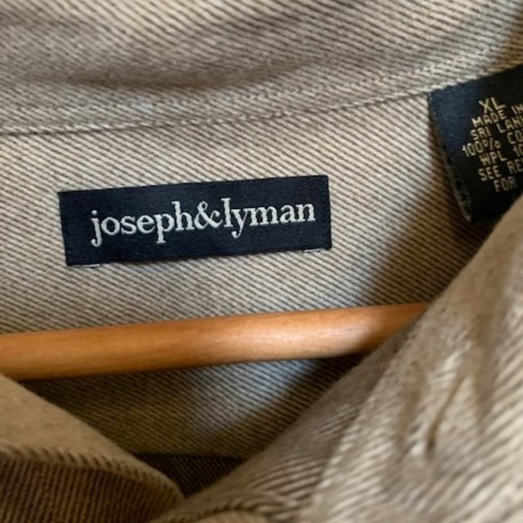 NWT joseph&lyman casual button down Long-sleeve - Picture 4 of 5